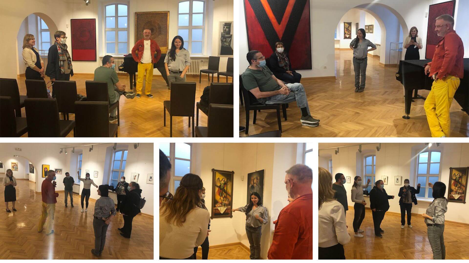 Serbian Language and Culture workshop at a Gallery