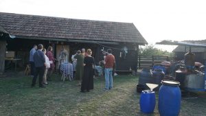 Veče na salašu - Letnja škola srpskog jezika Serbonika